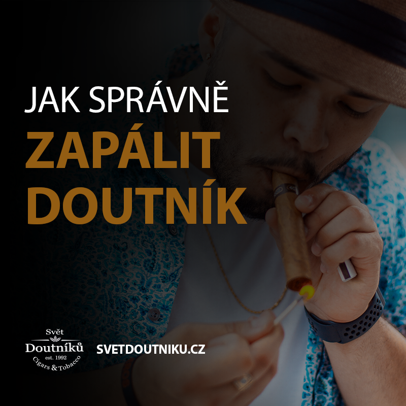 Jak si zapálit doutník?