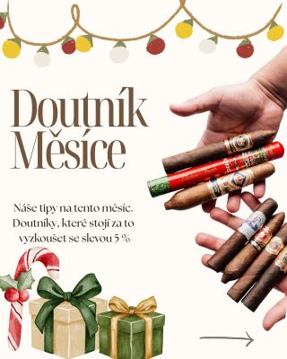 🎄 Doutník měsíce – vánoční edice ✨ Na tento měsíc jsme vybrali doutníky, které dokonale ladí se zimní atmosférou – plné,...